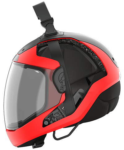 Cookie G35 skydiving helmet red