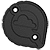 Cookie G4 skydiving helmet black side plate