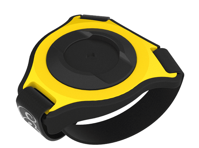 Cookie GoPro handmount yellow