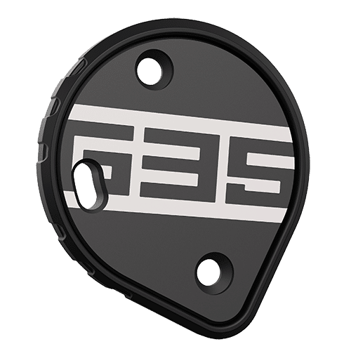 Cookie G35 skydiving helmet side plate black