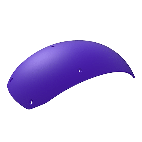 Cookie G35 skydiving helmet standard top purple