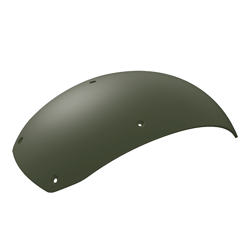 Cookie G35 skydiving helmet standard top tactical green