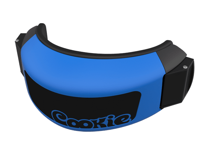 Cookie Fuel skydiving helmet cutaway chin cup royal