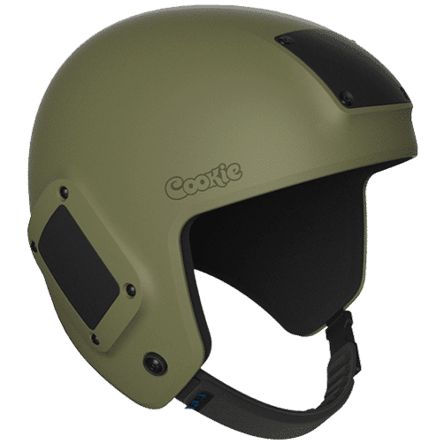 Cookie Fuel skydiving helmet tactical green