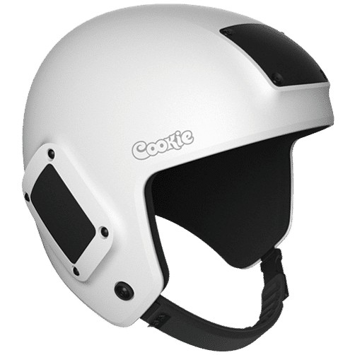 Cookie Fuel skydiving helmet white