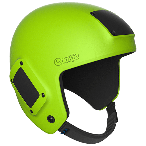 Cookie Fuel Skydiving helmet lime green