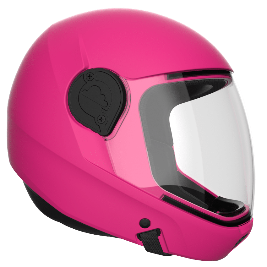 Cookie G4 skydiving helmet pink