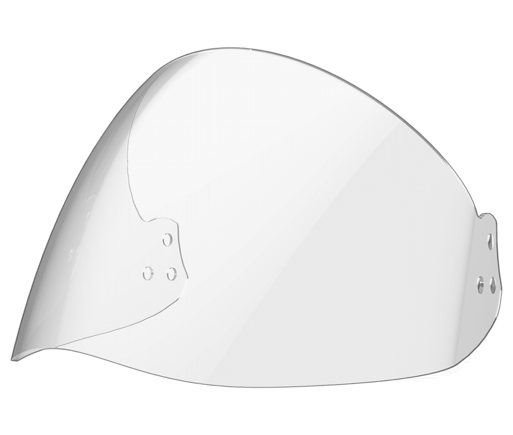 Cookie G3 visor in clear