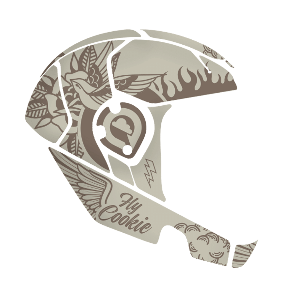 Vintage Tattoo Desert Bone