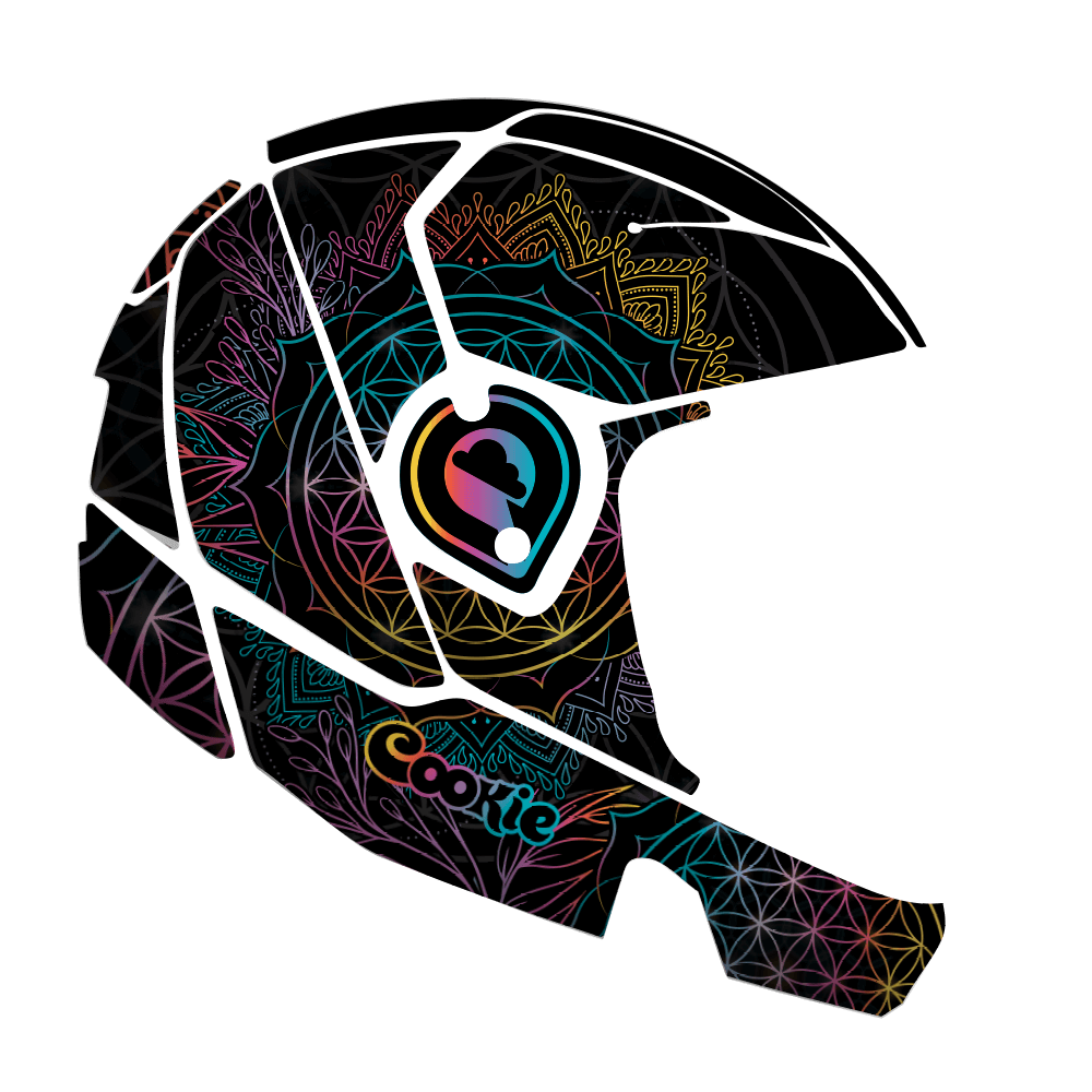 Radiant Mandala Neon Eclipse